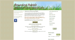 Desktop Screenshot of bouncingrabbit.co.uk